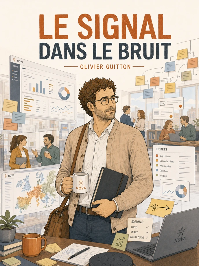Couverture de la BD Le signal dans le bruit