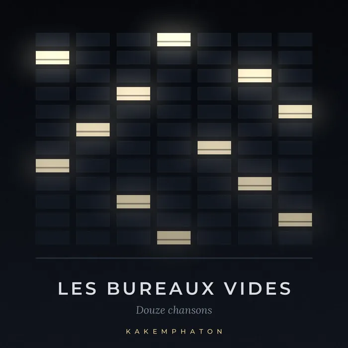Pochette de l'album Les Bureaux Vides