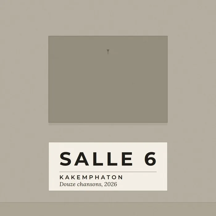 Pochette de l'album Salle 6